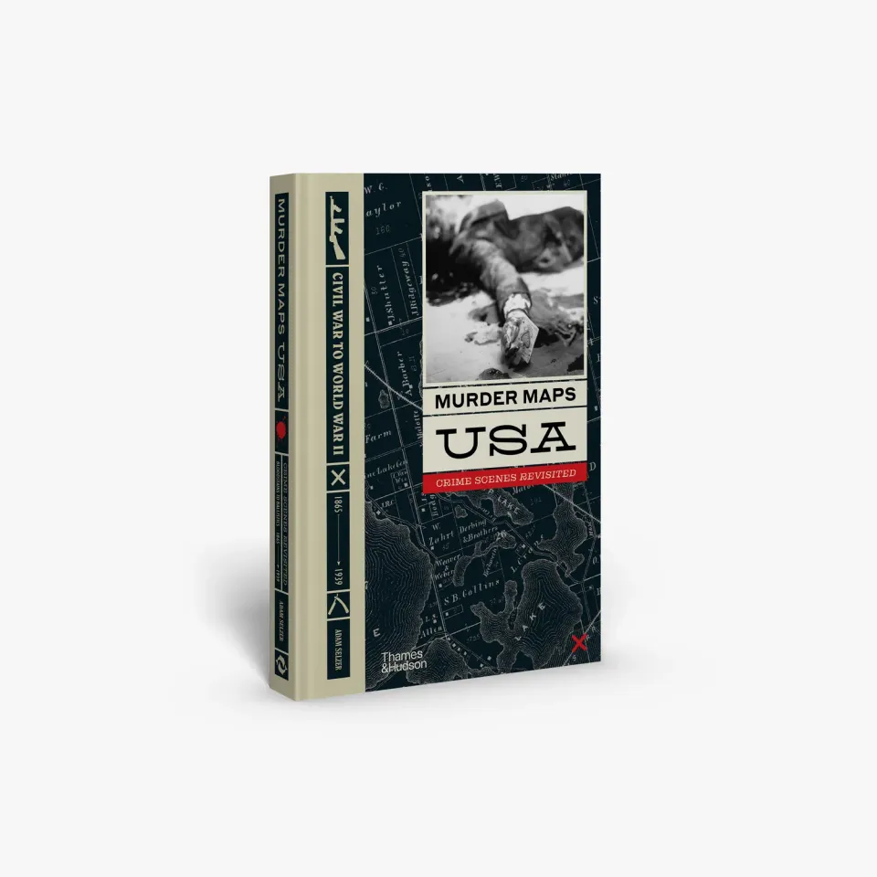 Thames & Hudson Murder Maps USA bog om kriminalsager