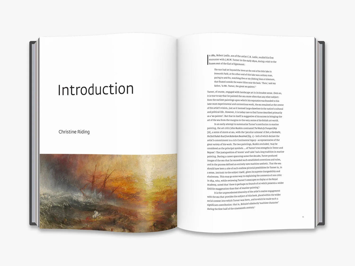Thames & Hudson Turner & the Sea bog – sømaling