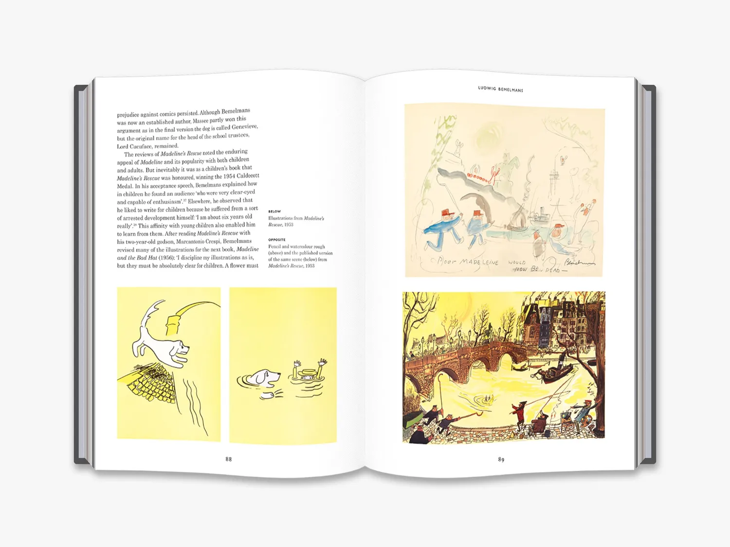 Thames & Hudson The Illustrators Ludwig Bemelmans fagbog illustreret