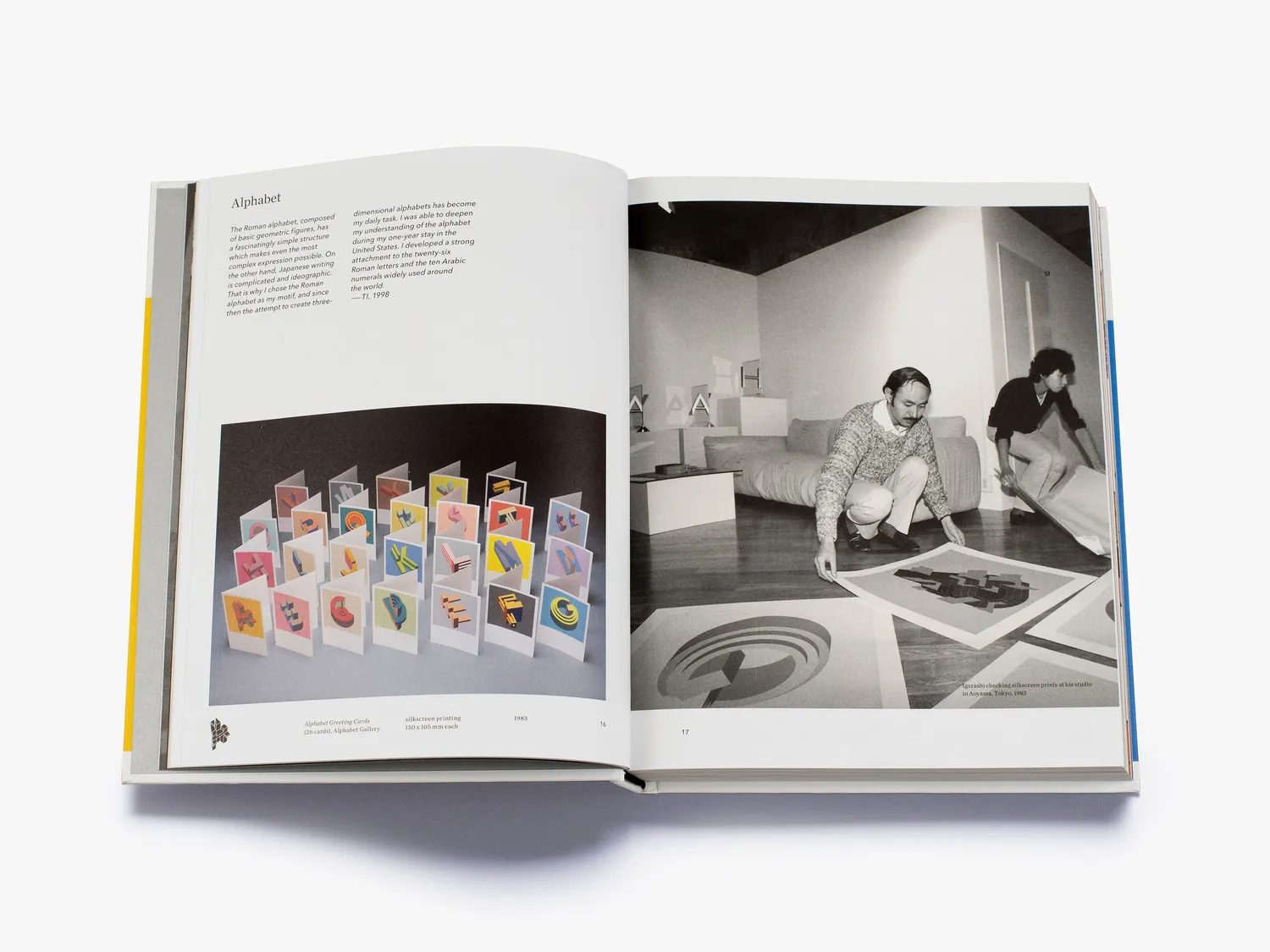 Thames & Hudson Takenobu Igarashi A to Z bog 3D typografi