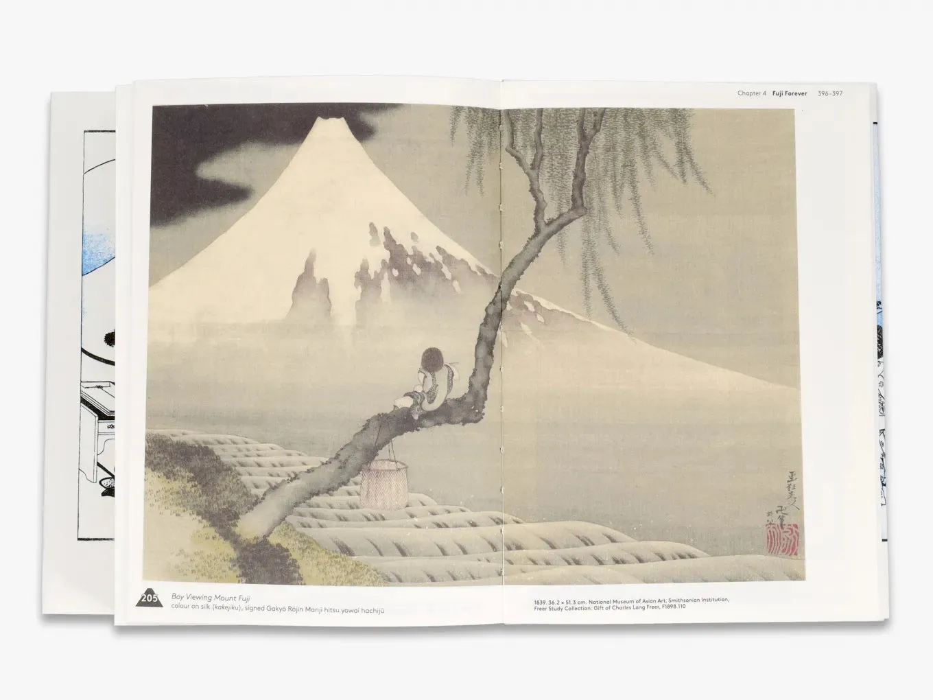 Thames & Hudson Hokusai's Fuji bog træsnit Mount Fuji