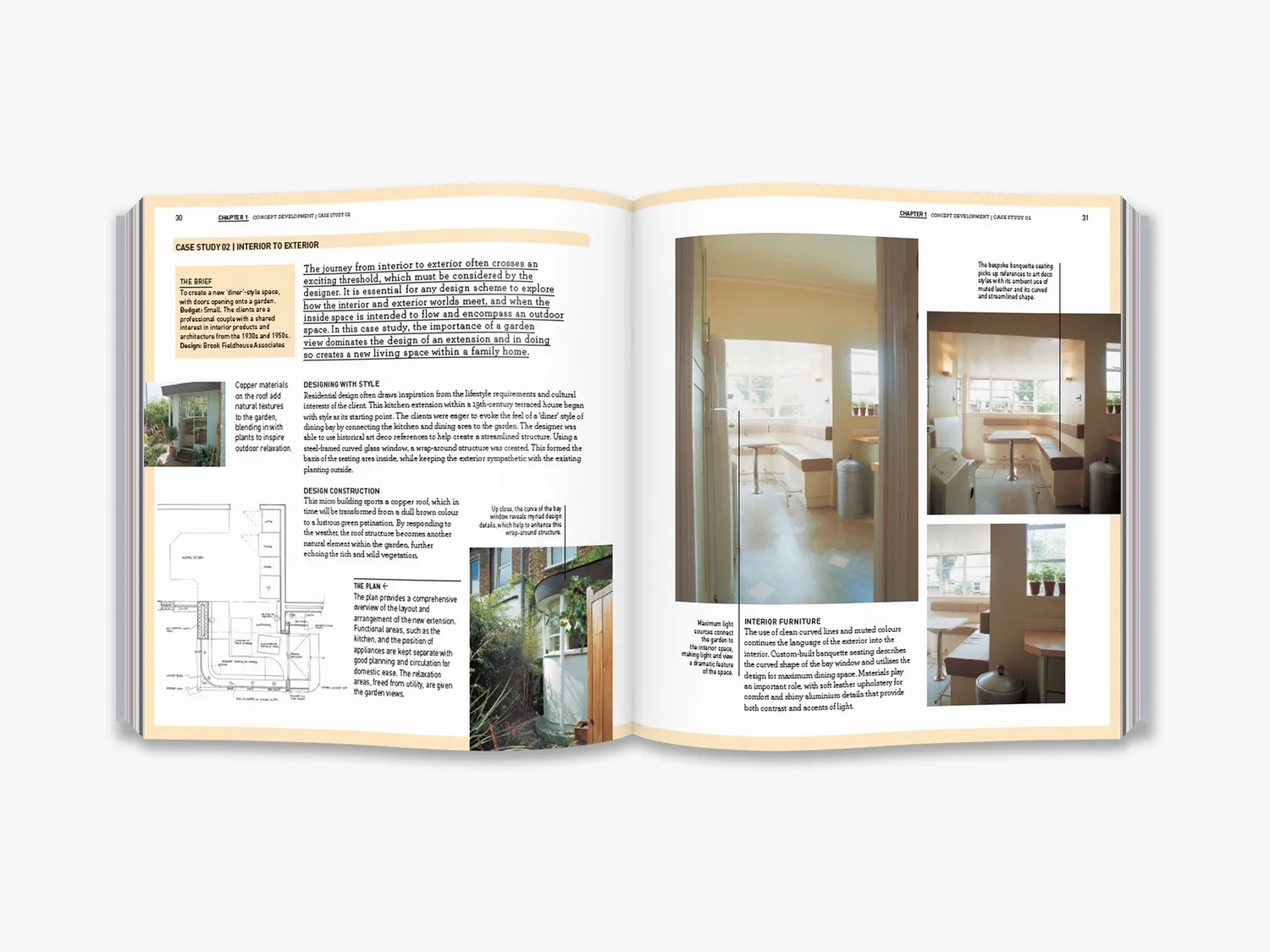 Thames & Hudson The Interior Design Course bog – indretning