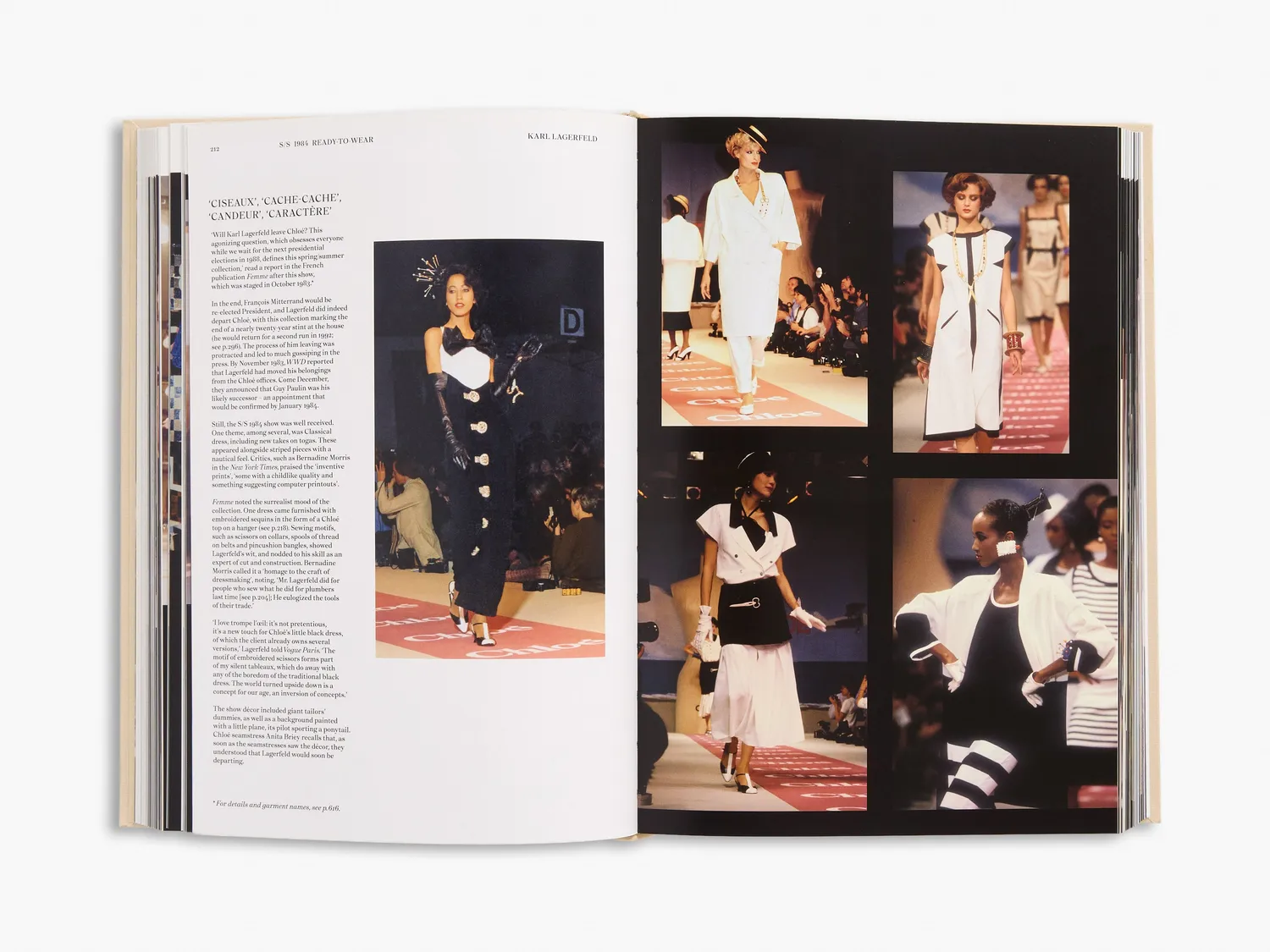 Thames & Hudson Chloé CATWALK bog modekollektioner indbundet
