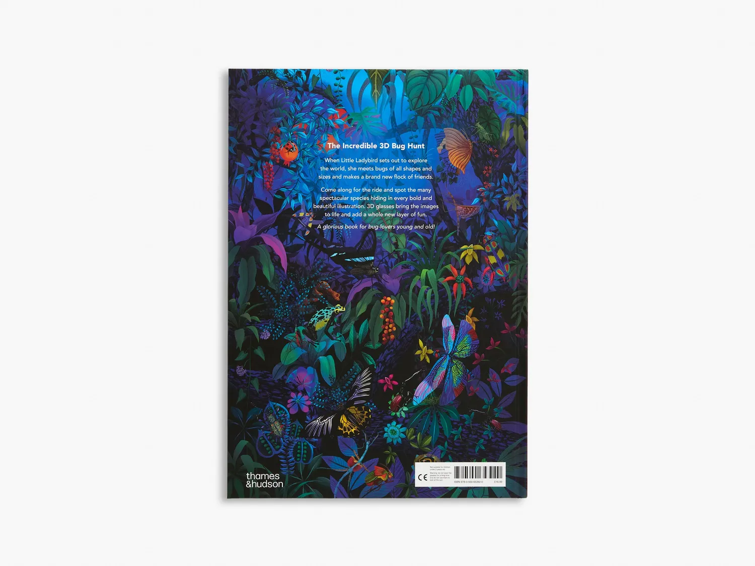 Thames & Hudson The Incredible 3D Bug Hunt børnebog med 3D-briller