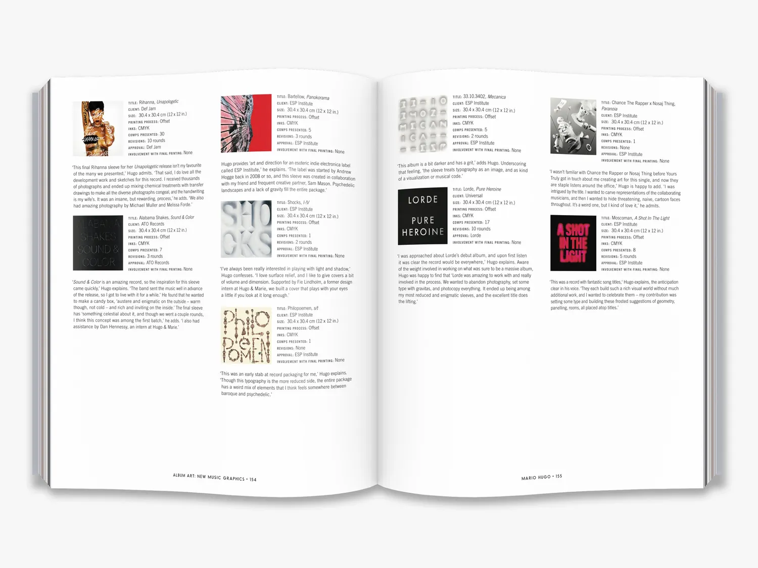 Thames & Hudson Foster Album Art bog coverdesign musik