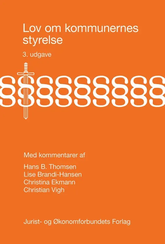 Nyt Juridisk Forlag Lov om kommunernes styrelse kommentar papirbog