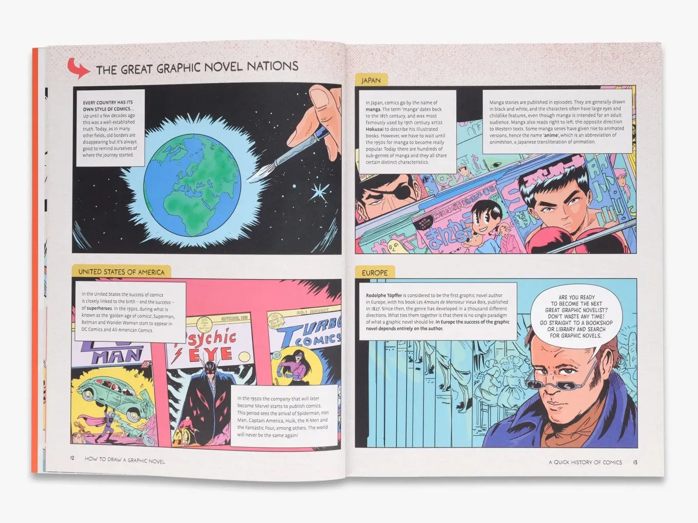 Thames & Hudson How to Draw a Graphic Novel bog