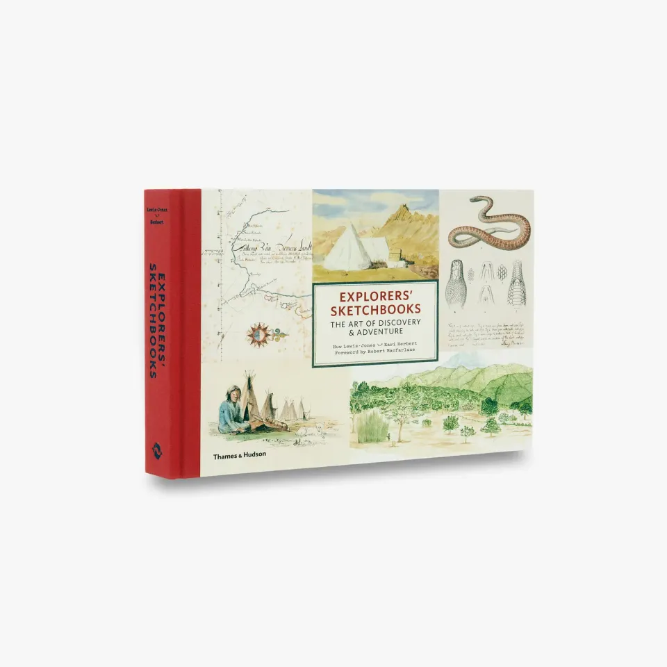 Thames & Hudson Explorers' Sketchbooks bog opdagelse