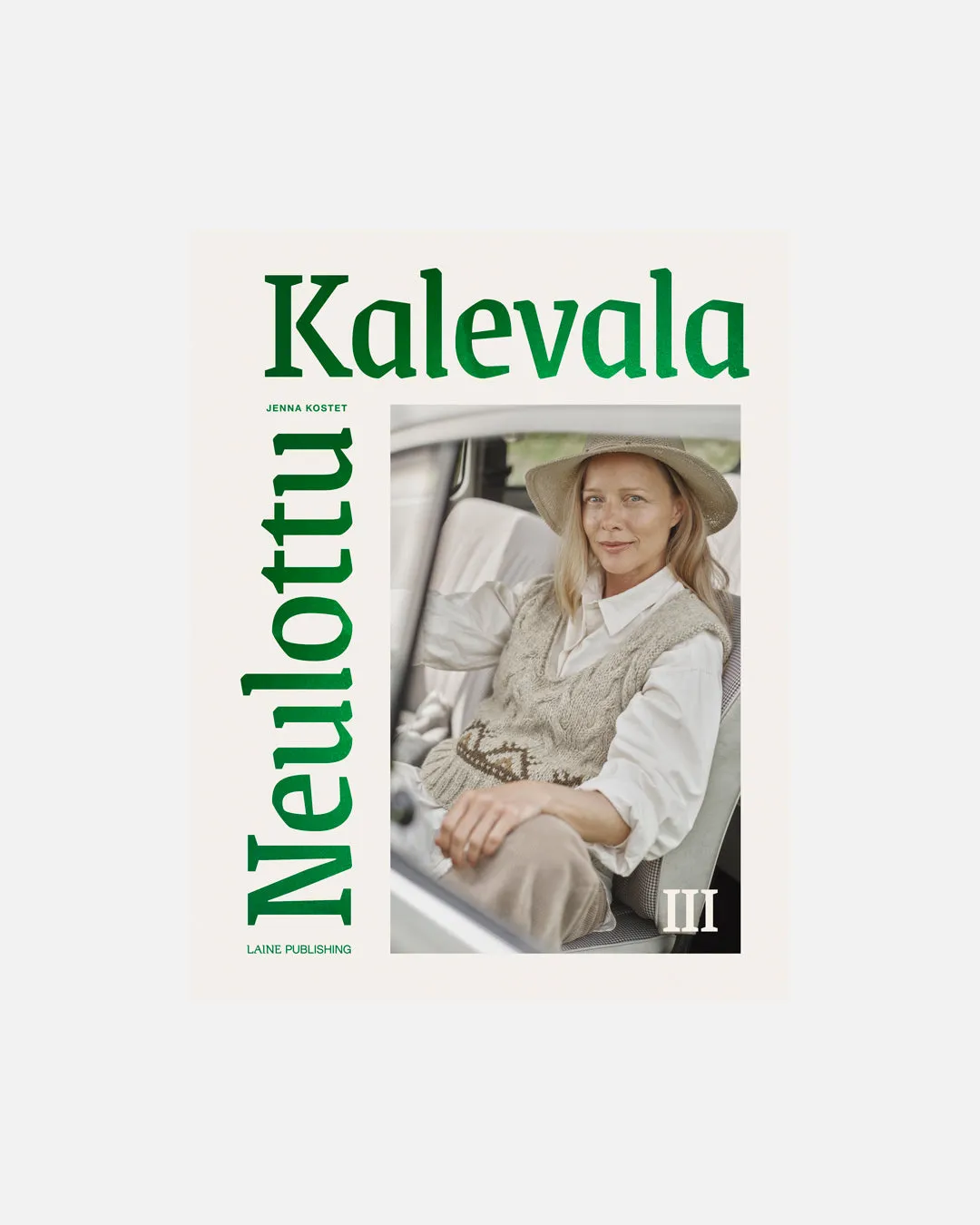 Tukubook Knitted Kalevala III strikkebog indbundet engelsk