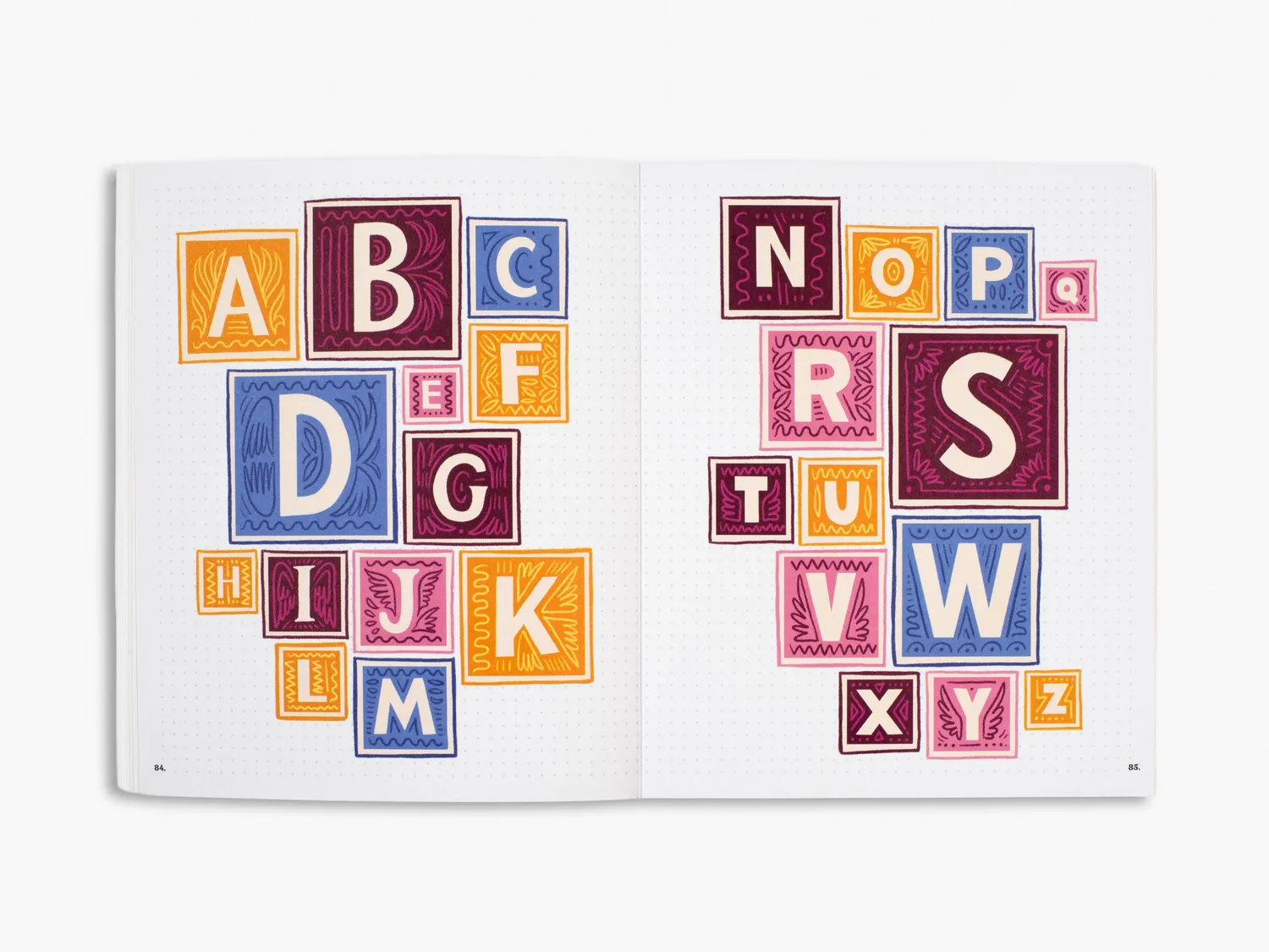 Thames & Hudson Creative Hand Lettering bog A til Z skrift