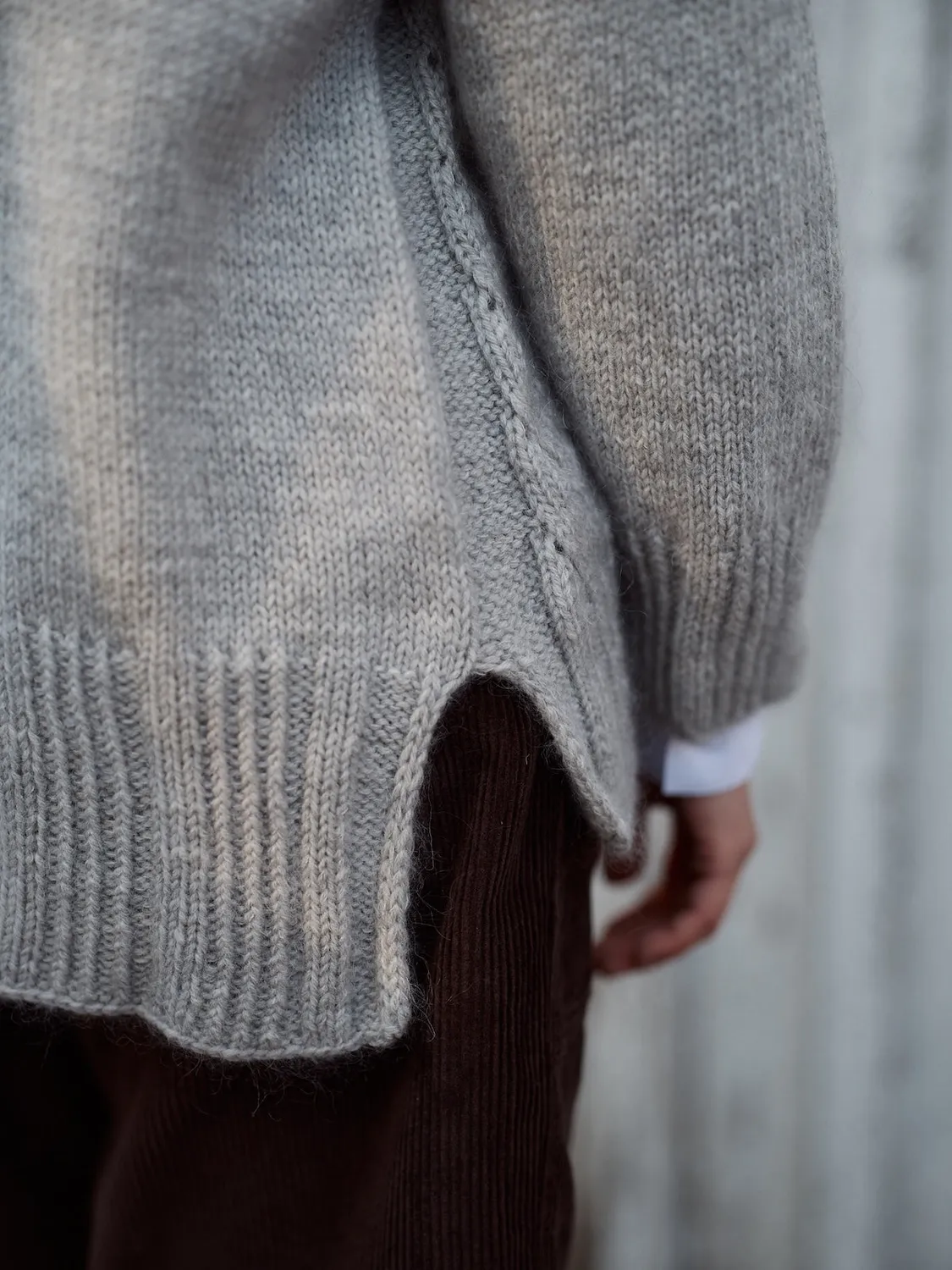 Tukubook Nordic Knits Siipi sweater strikkekit uld mohair