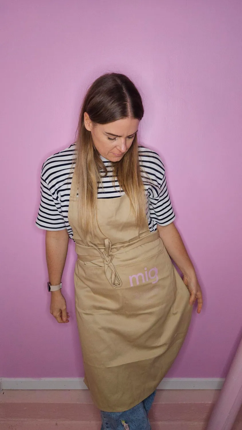 Julie Koch MIG forklæde khaki