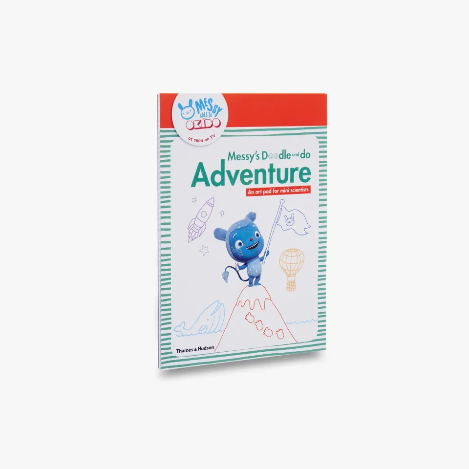 Thames & Hudson Messy’s Doodle Adventure aktivitetsbog