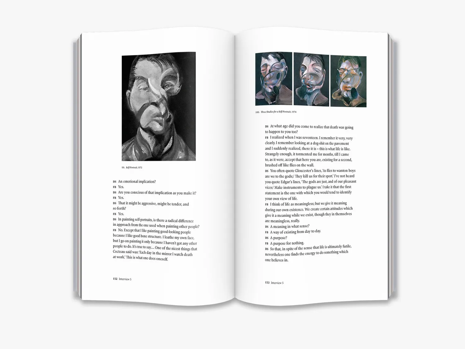 Thames & Hudson Interviews with Francis Bacon bog