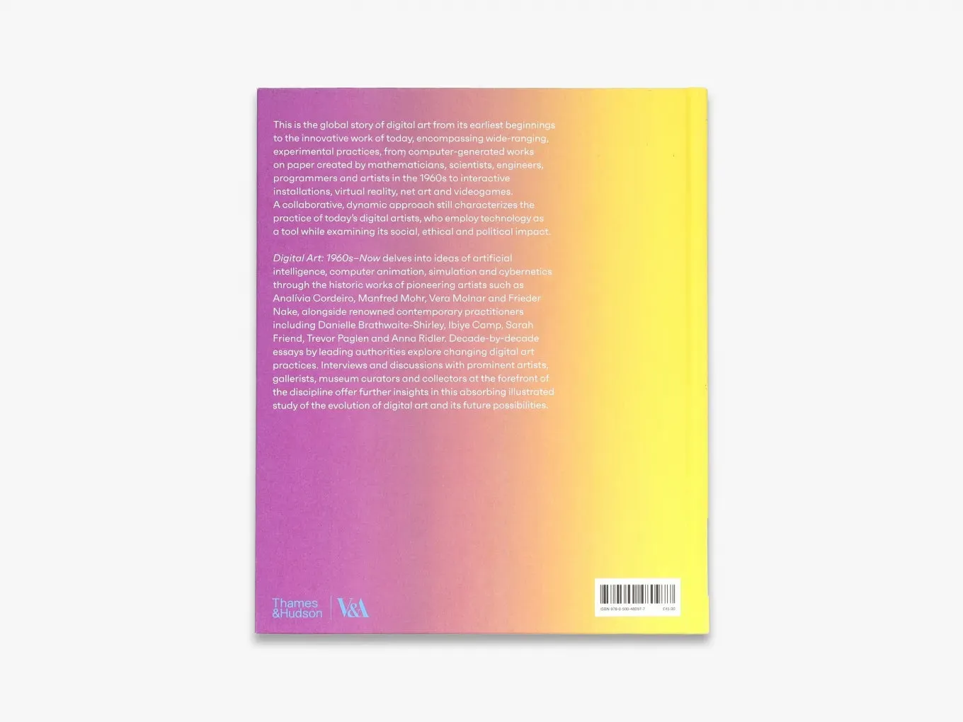 Thames & Hudson Digital Art V&A fagbog – digital kunst 1960-nu
