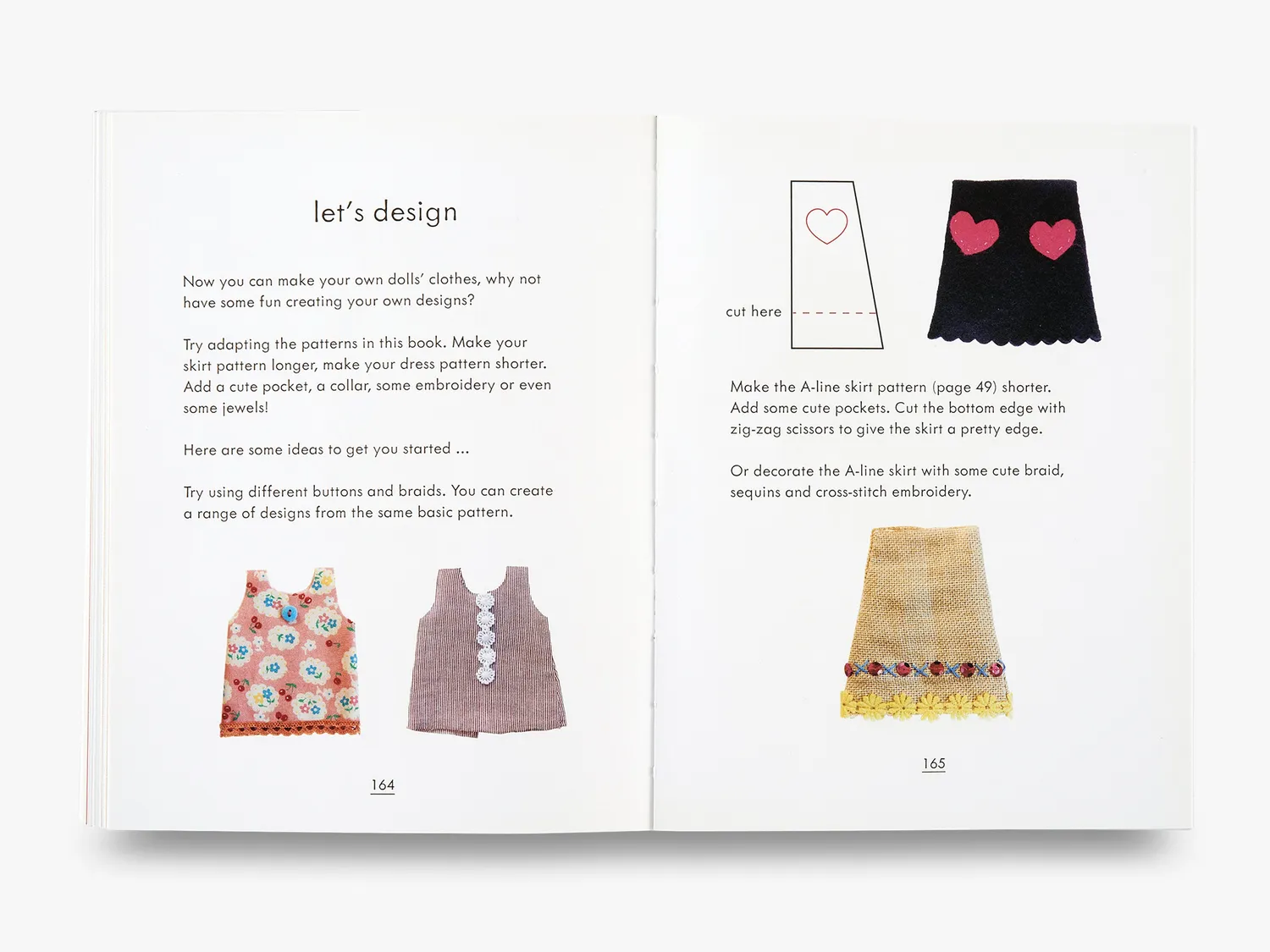 Thames & Hudson I Can Make Dolls' Clothes børnebog 7+