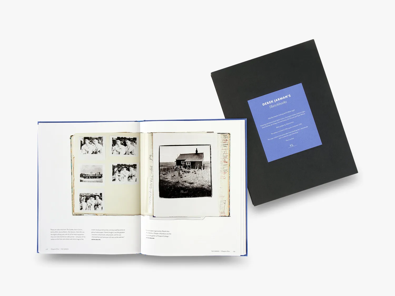 Thames & Hudson Derek Jarman's Sketchbooks Deluxe samlerbog