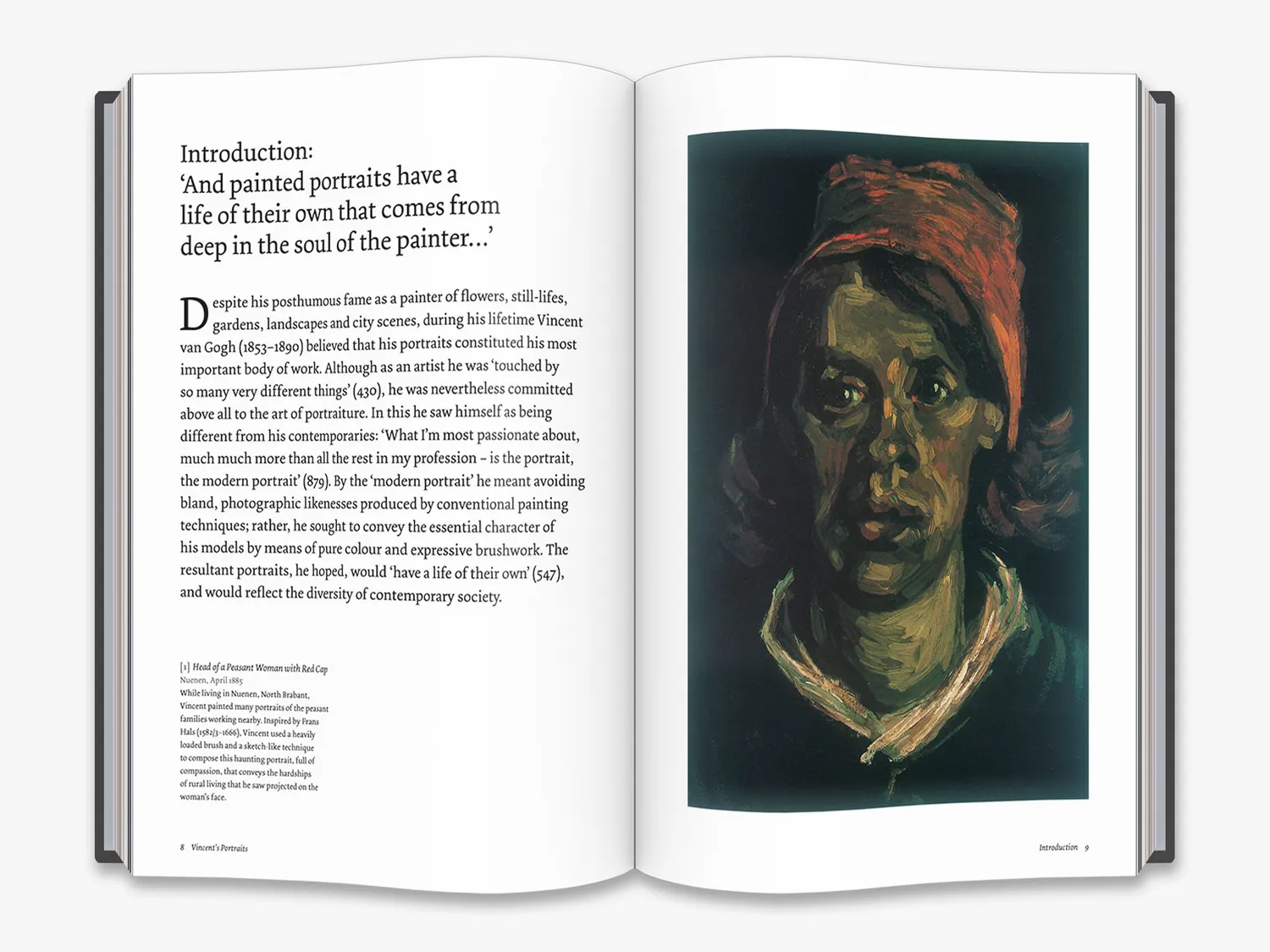 Thames & Hudson Vincent's Portraits bog – Van Gogh