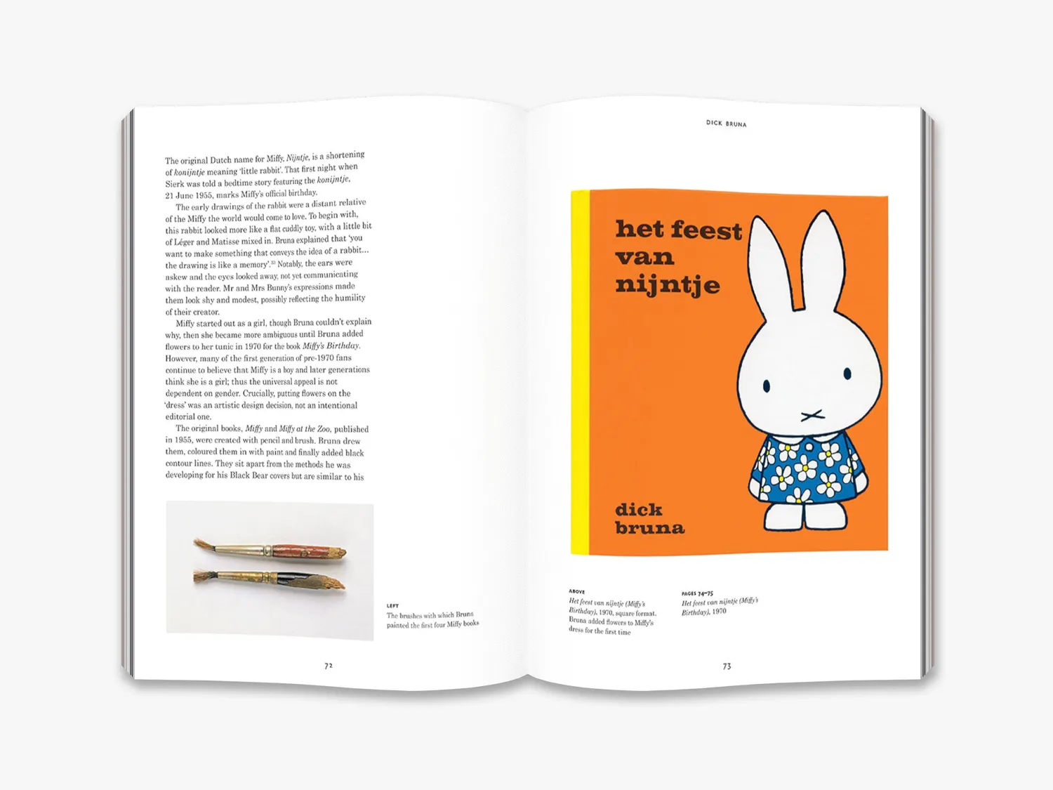 Thames & Hudson The Illustrators Dick Bruna bog – Miffy