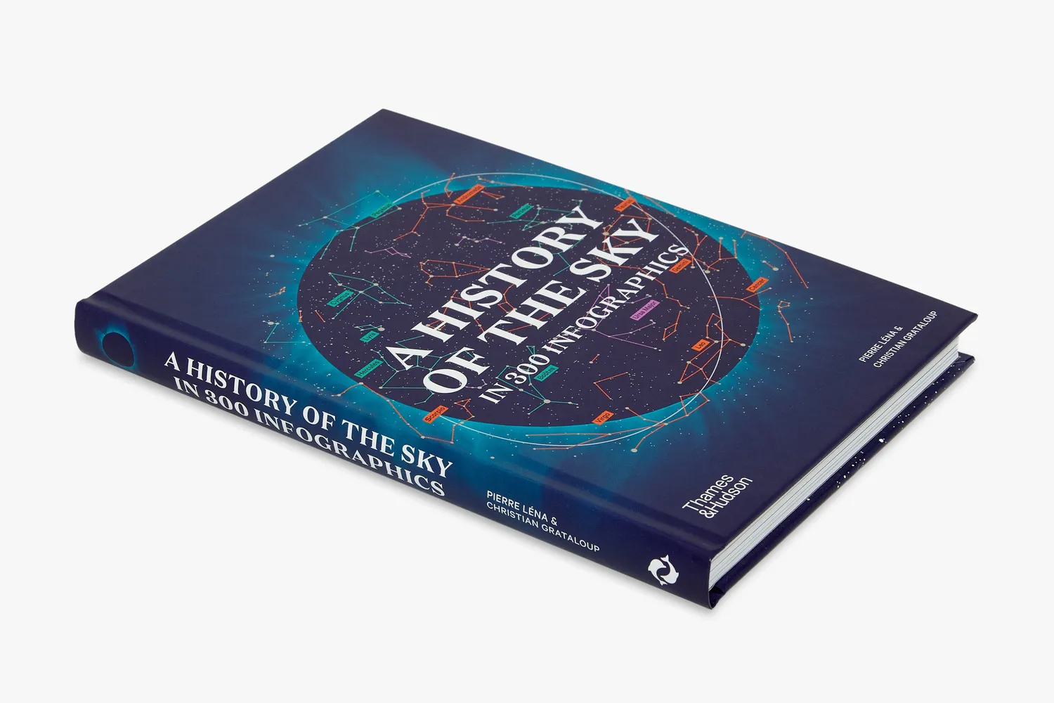 Thames & Hudson A History of the Sky in 300 Infographics fagbog illustreret