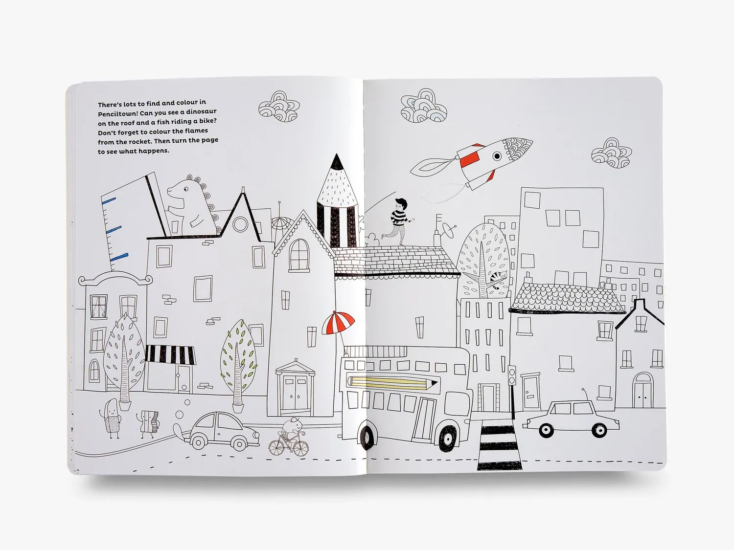 Thames & Hudson Let's Draw with Oscar malebog til børn