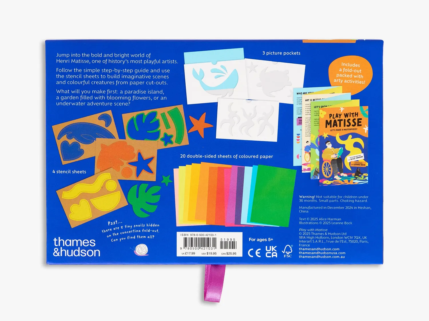 Thames & Hudson Play with Matisse kreativt sæt