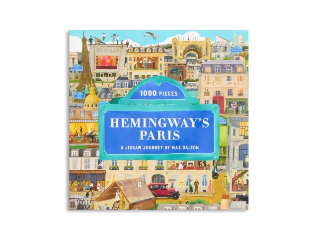 Thames & Hudson Hemingway's Paris puslespil med plakat