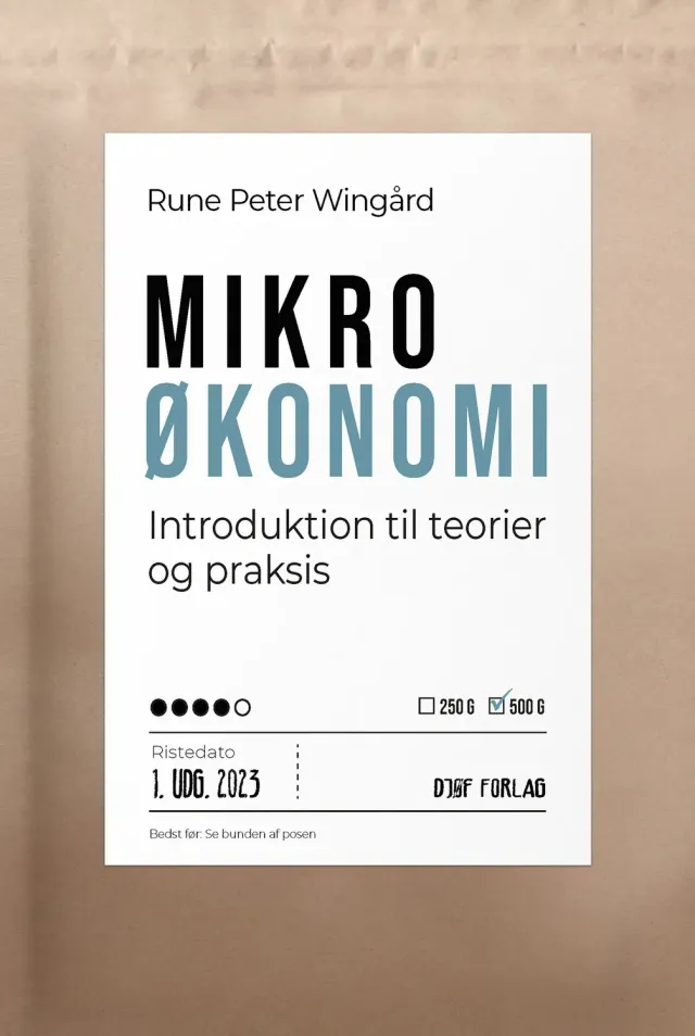Nyt Juridisk Forlag Mikroøkonomi lærebog Wingård papirbog