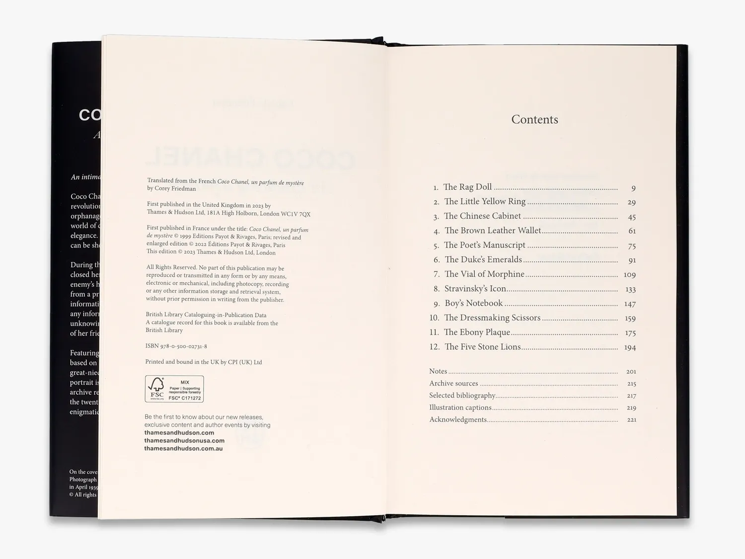 Thames & Hudson Coco Chanel bog – modebiografi