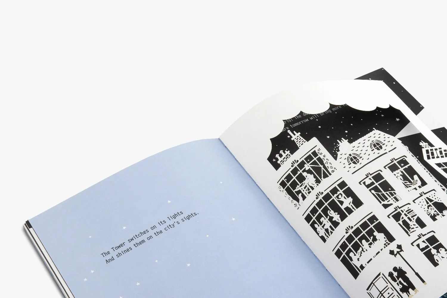 Thames & Hudson Paris Up, Up and Away billedbog med lasersnit