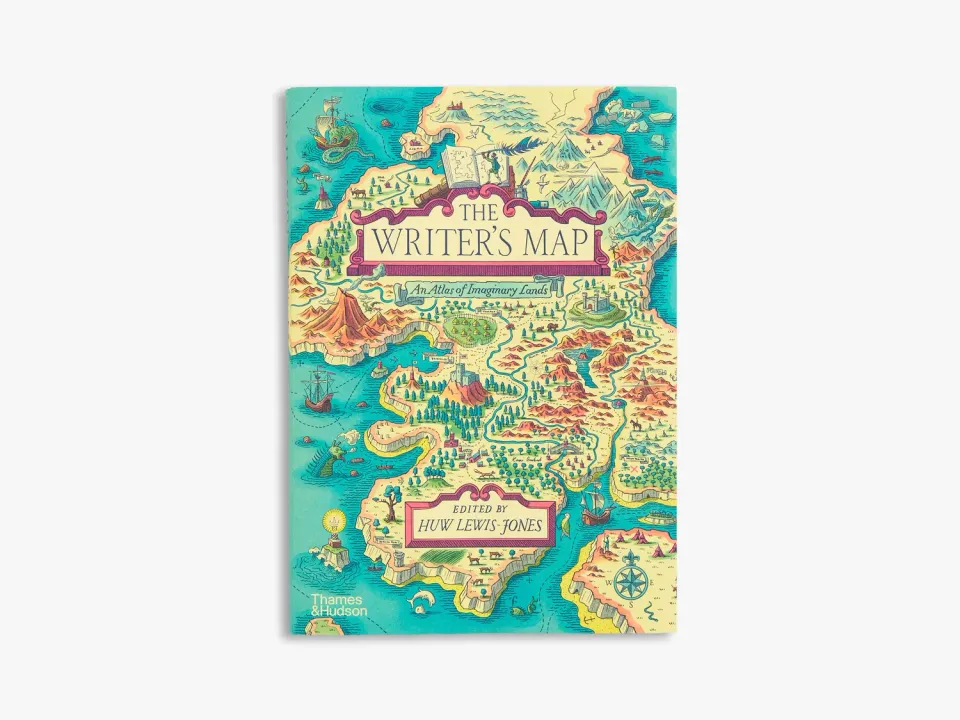 Thames & Hudson The Writer's Map bog kort og litteratur
