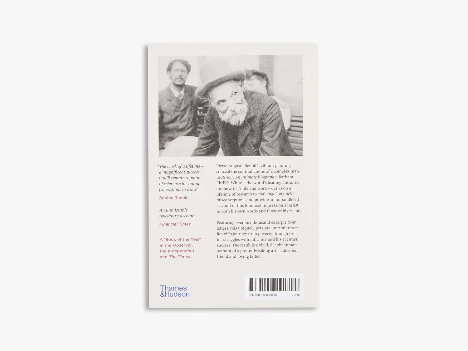 Thames & Hudson Renoir Intimate Biography bog kunstner