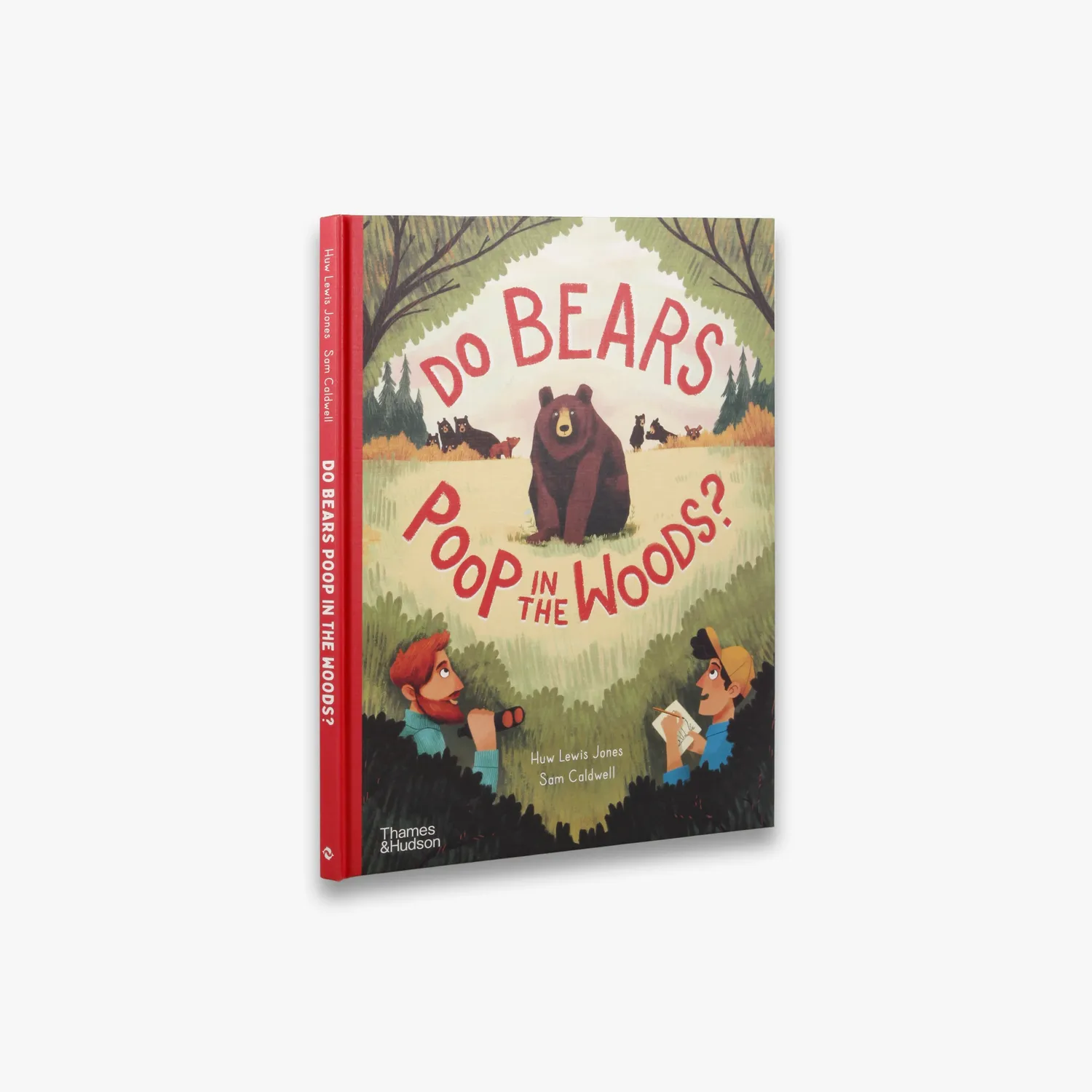 Thames & Hudson Go Wild Do bears poop in the woods? børnebog illustreret