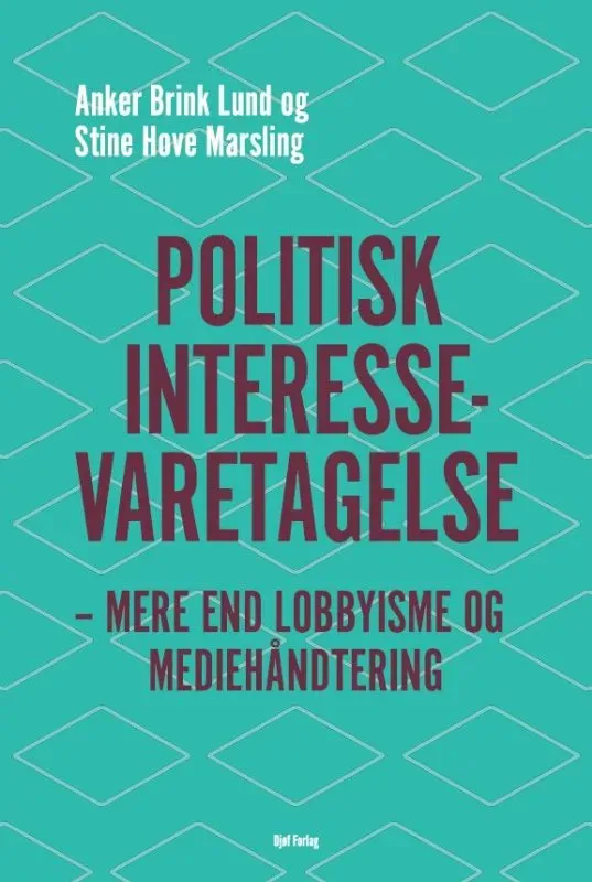 Nyt Juridisk Forlag Politisk interessevaretagelse fagbog papirbog