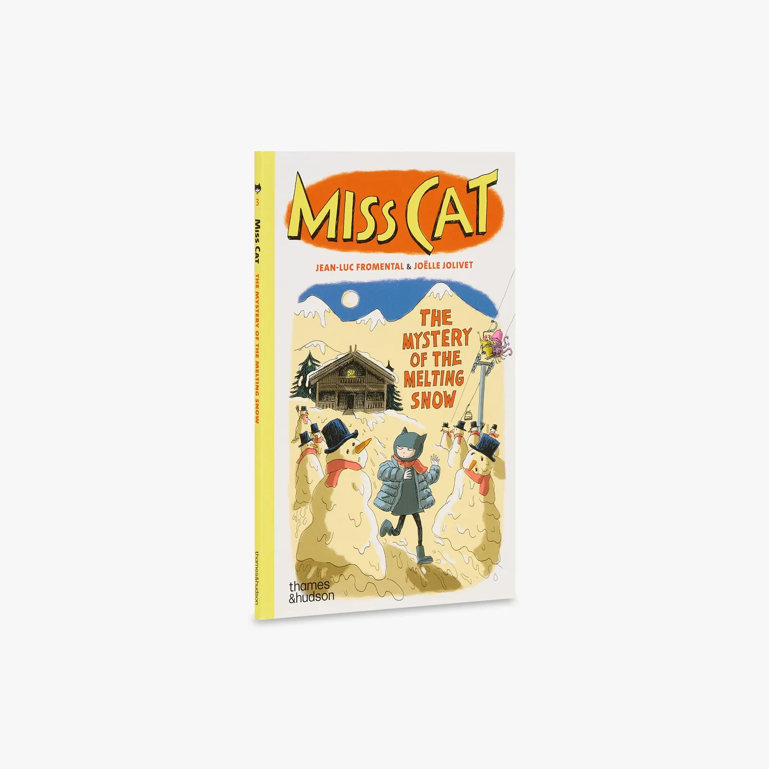 Thames & Hudson Miss Cat Melting Snow billedbog krimi