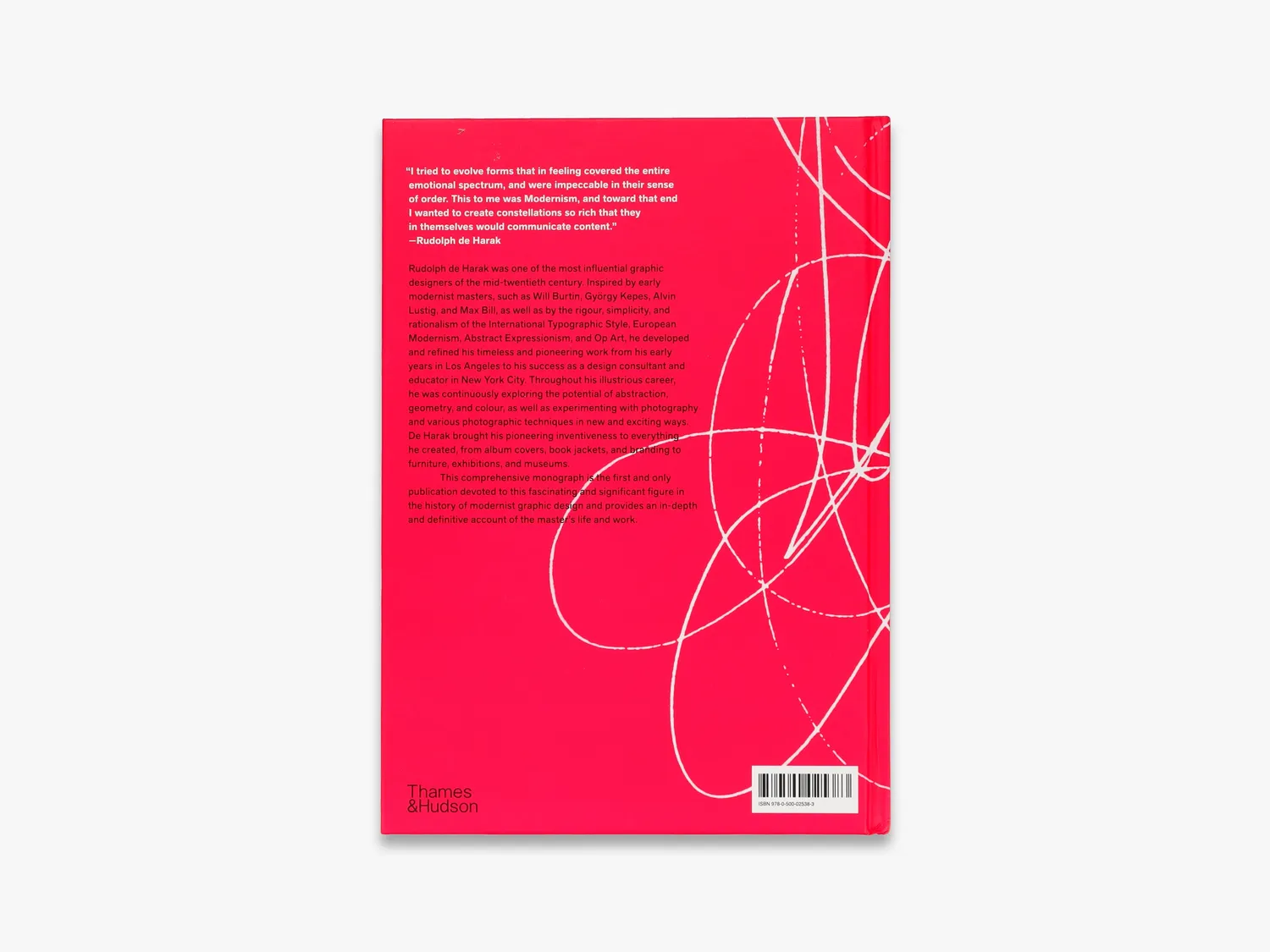 Thames & Hudson Rudolph de Harak Graphic Designer bog