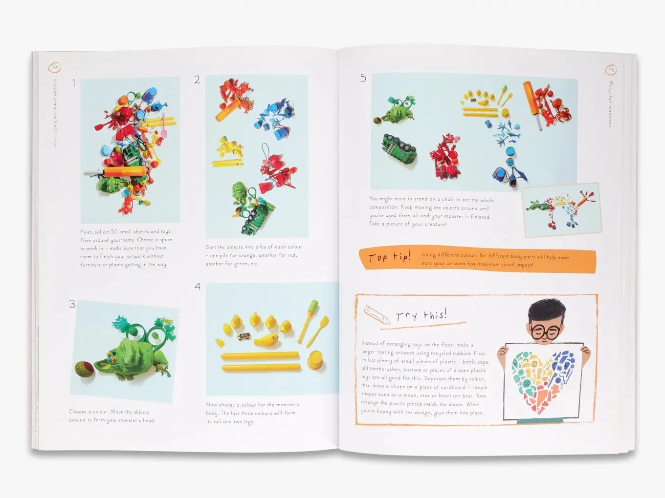Thames & Hudson Mini Artists bog – børneaktiviteter