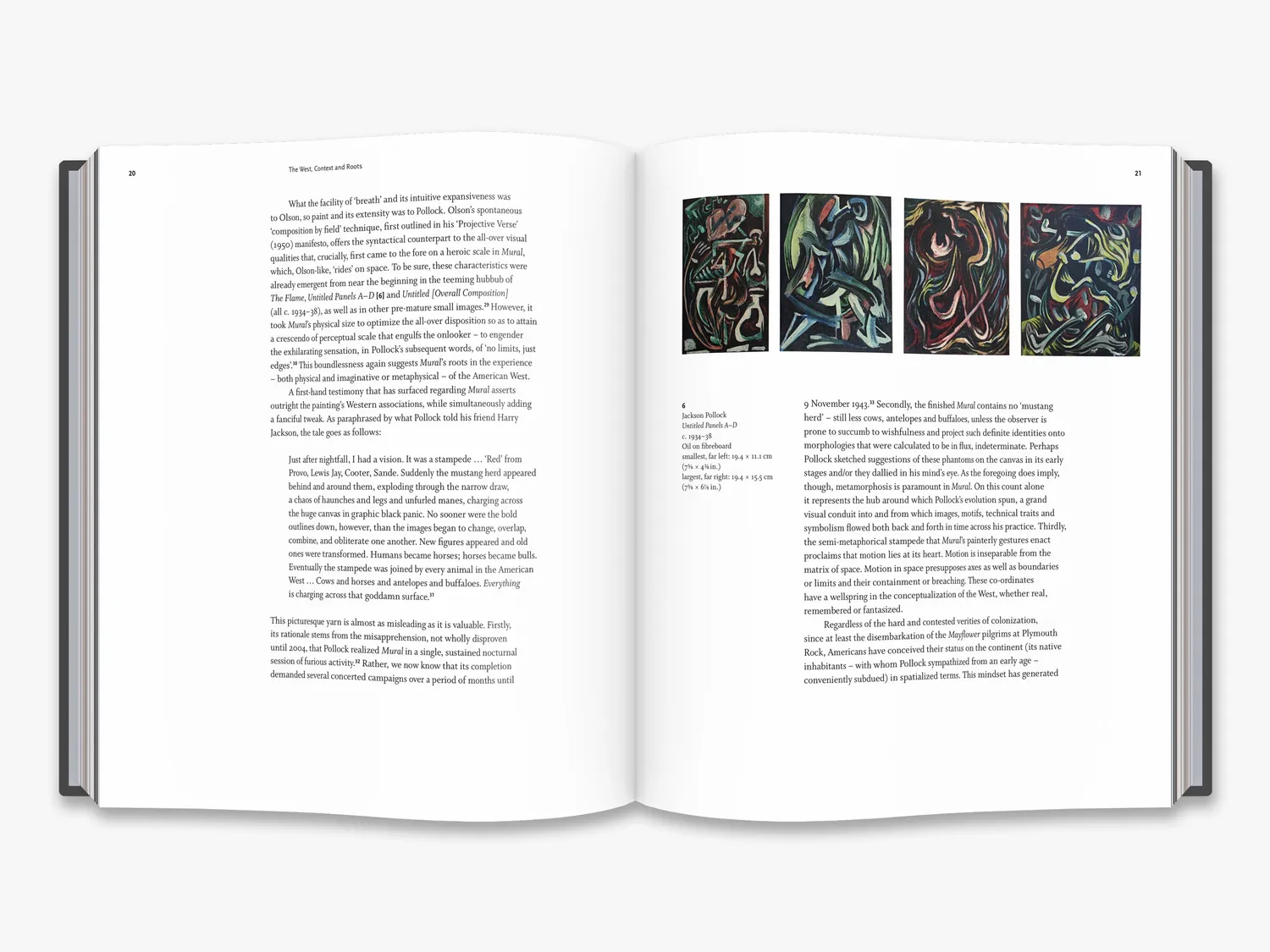 Thames & Hudson Jackson Pollock's Mural bog Anfam