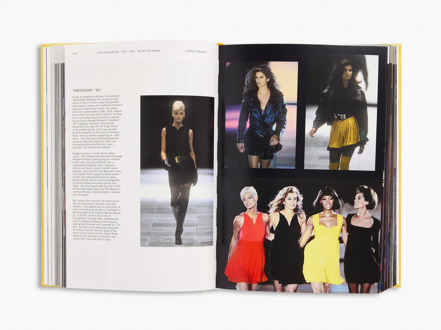 Thames & Hudson Versace CATWALK modebog indbundet