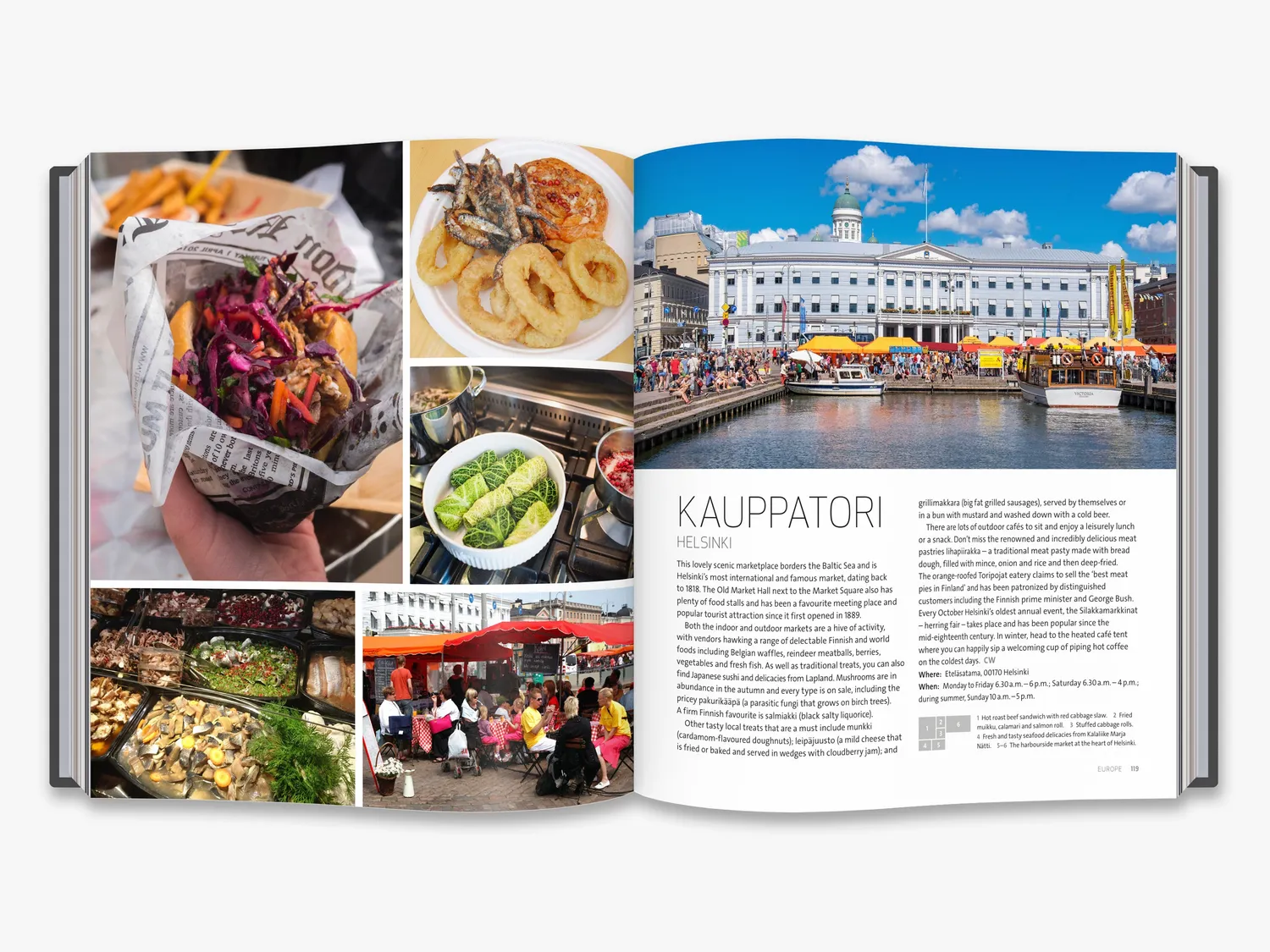 Thames & Hudson The World Atlas of Street Food kogebog illustreret