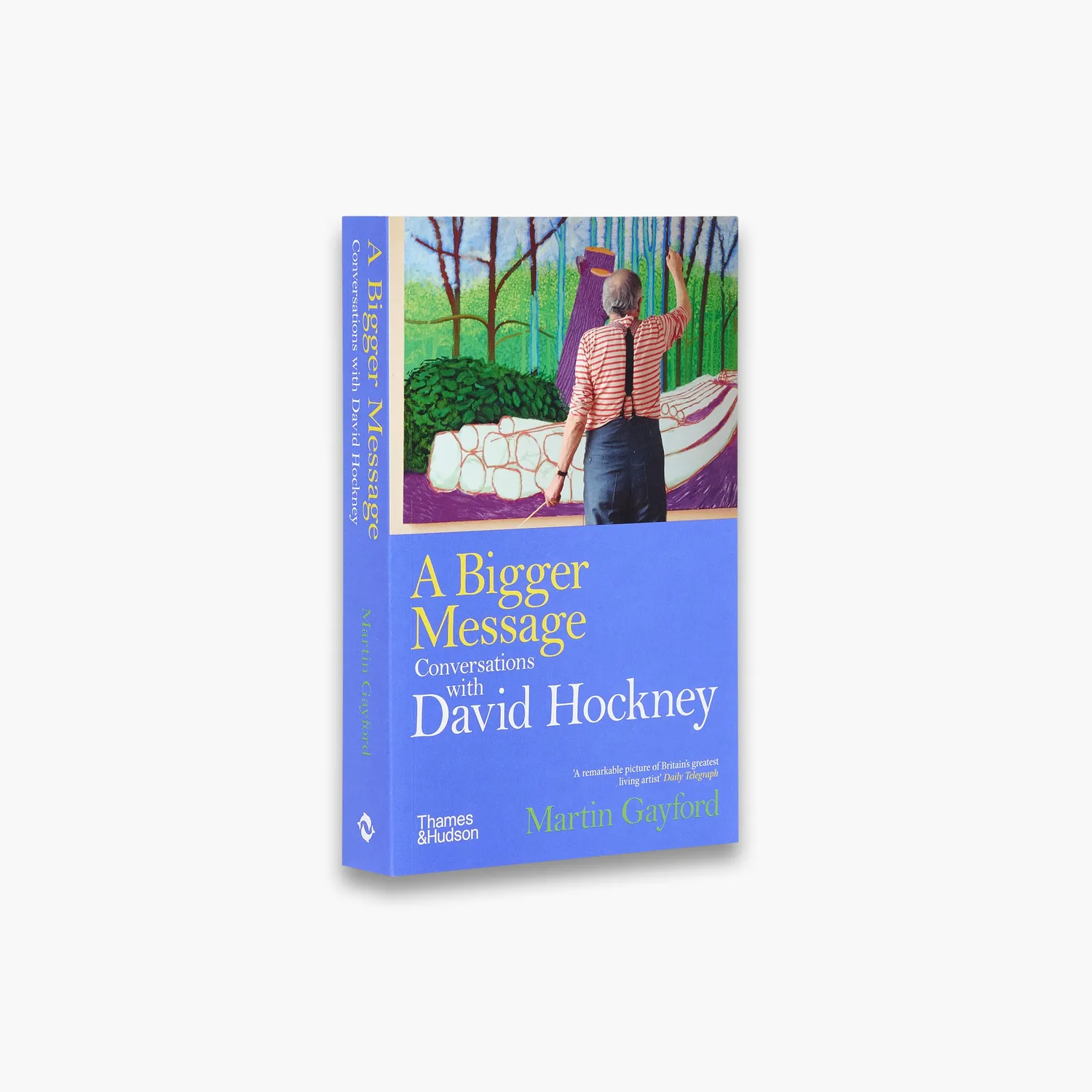 Thames & Hudson A Bigger Message kunstbog Hockney