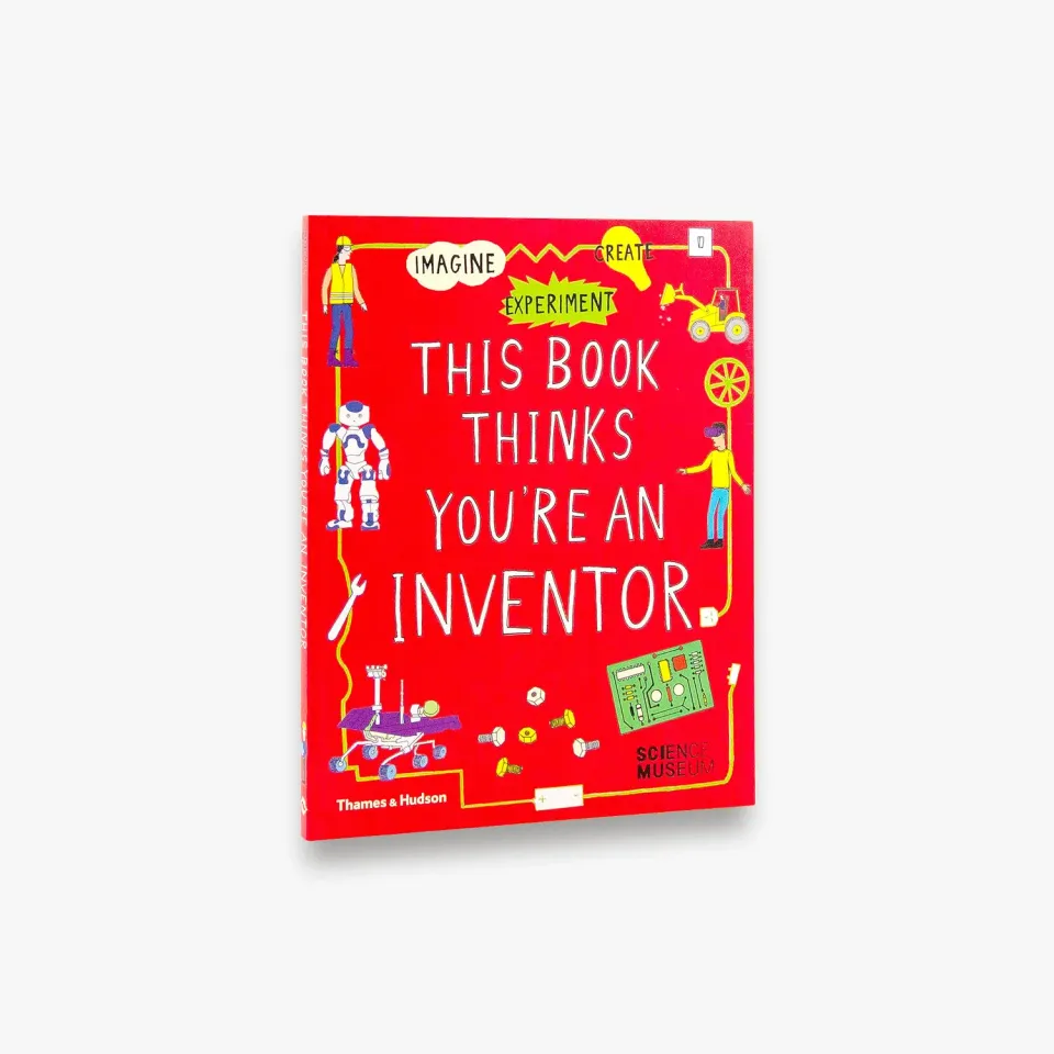 This Book Thinks You're an Inventor aktivitetsbog for børn