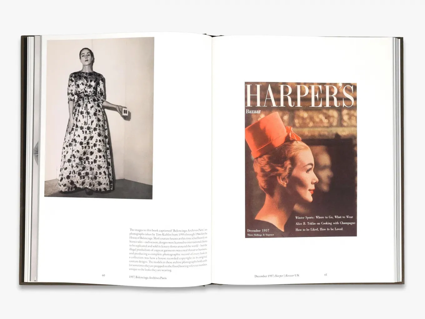Thames & Hudson Balenciaga Kublin bog modefotografi