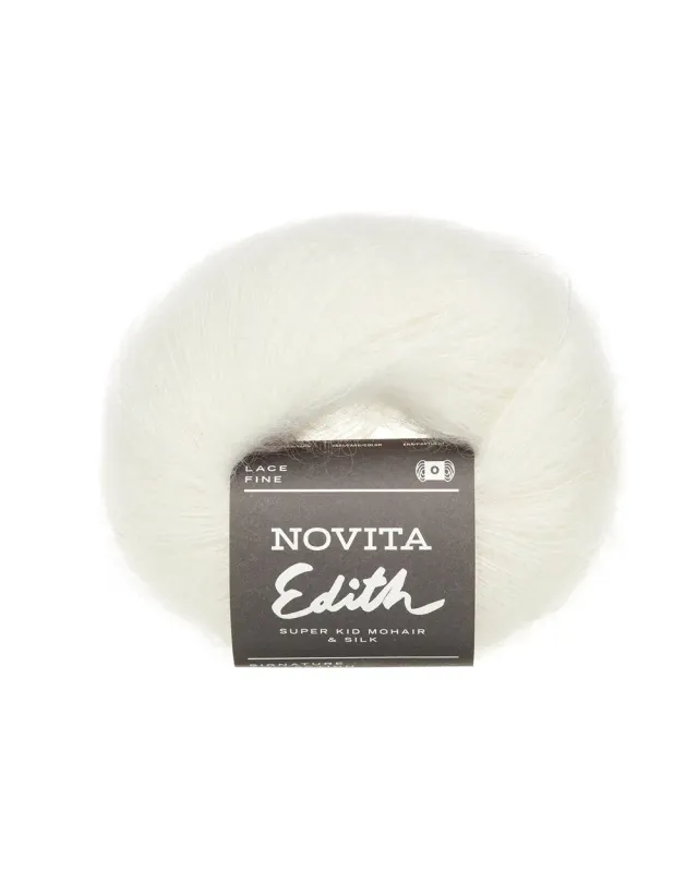 Novita Edith Silk Mohair garn Beginning 25 g tyndt