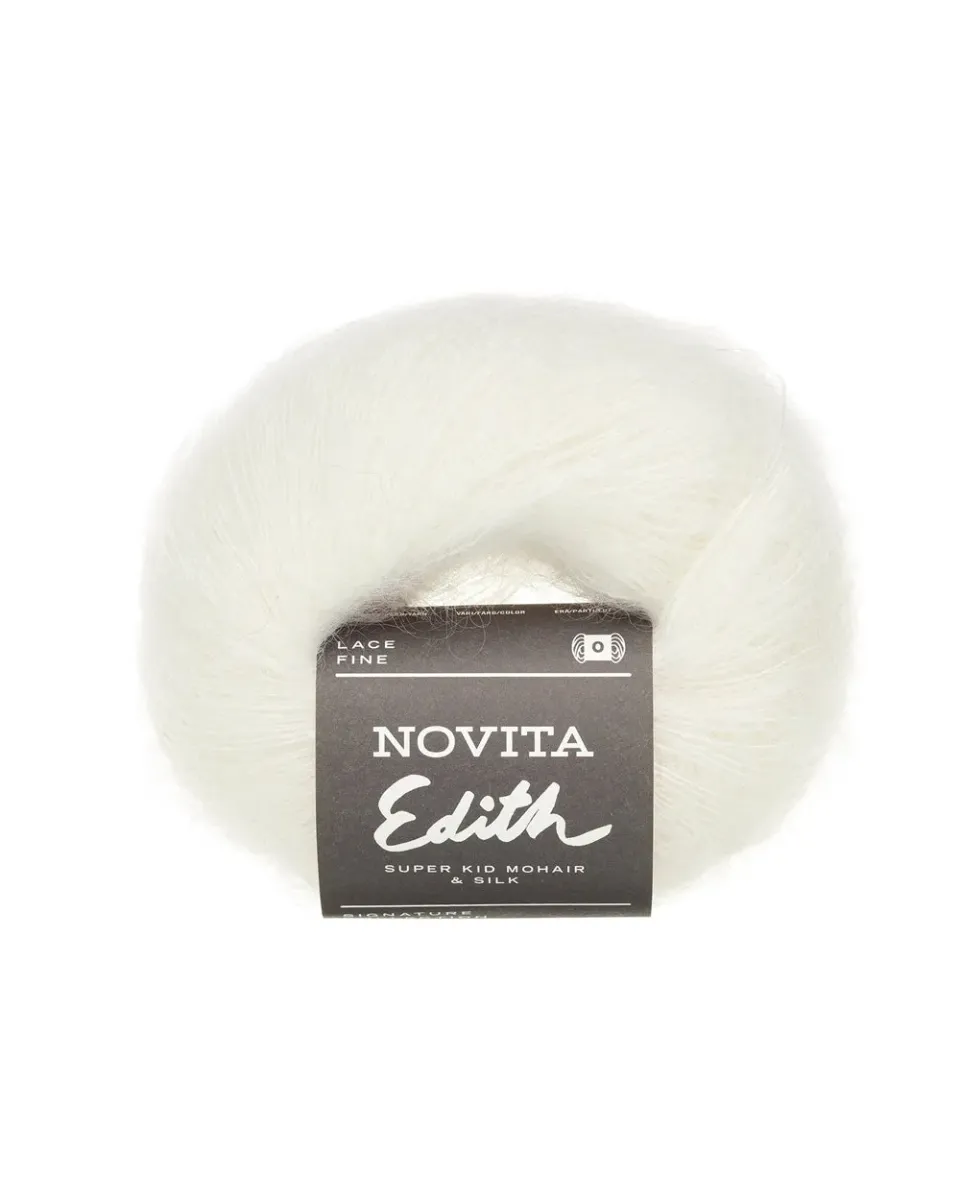 Novita Edith Silk Mohair garn Beginning 25 g tyndt