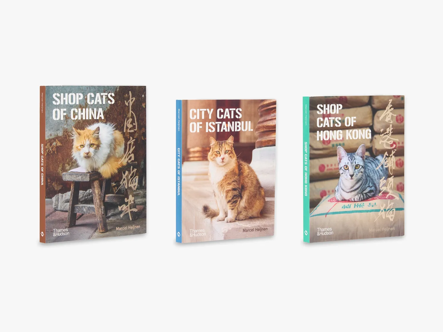 Thames & Hudson Cats of sæt kattebog 3 bind Istanbul