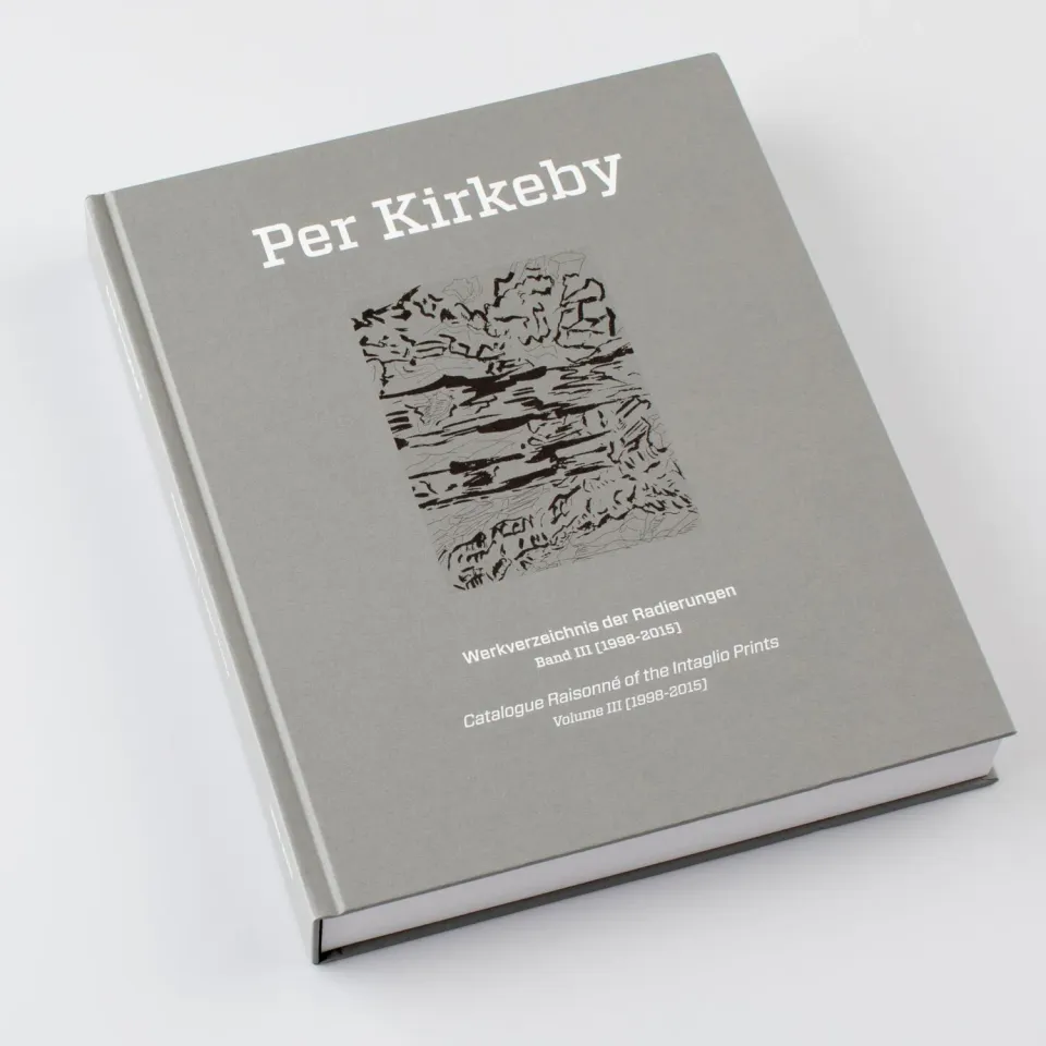 Museum Jorn Per Kirkeby Raderinger bind 3 fagbog 460 sider