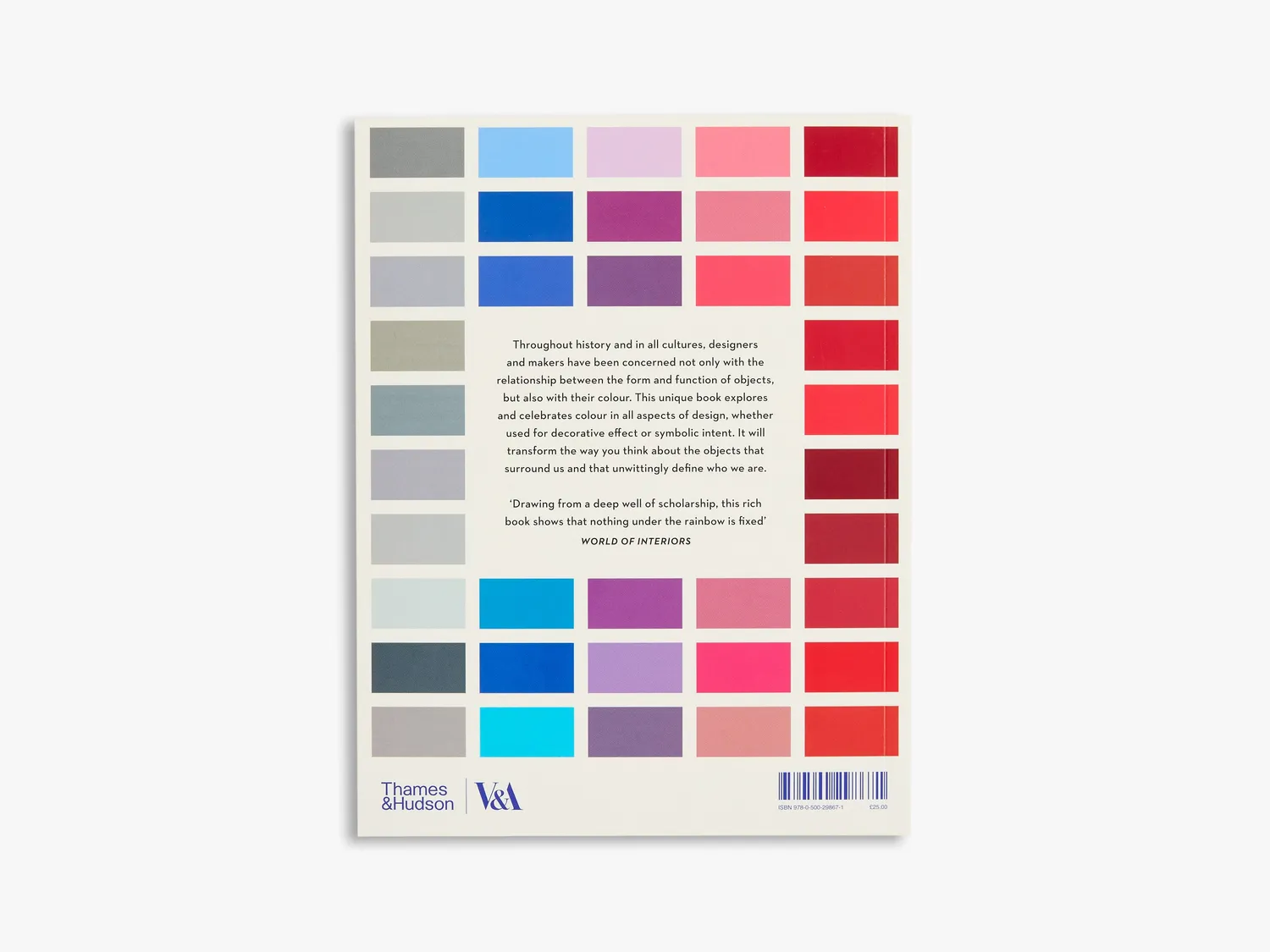 Thames & Hudson V&A Book of Colour bog farvedesign