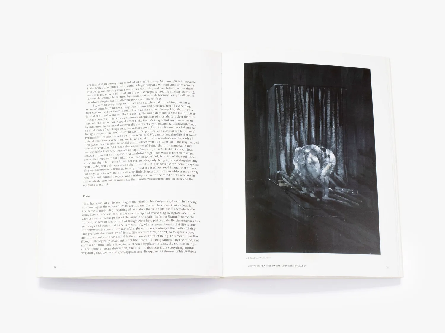 Thames & Hudson Francis Bacon Shadows fagbog Bacon Studies