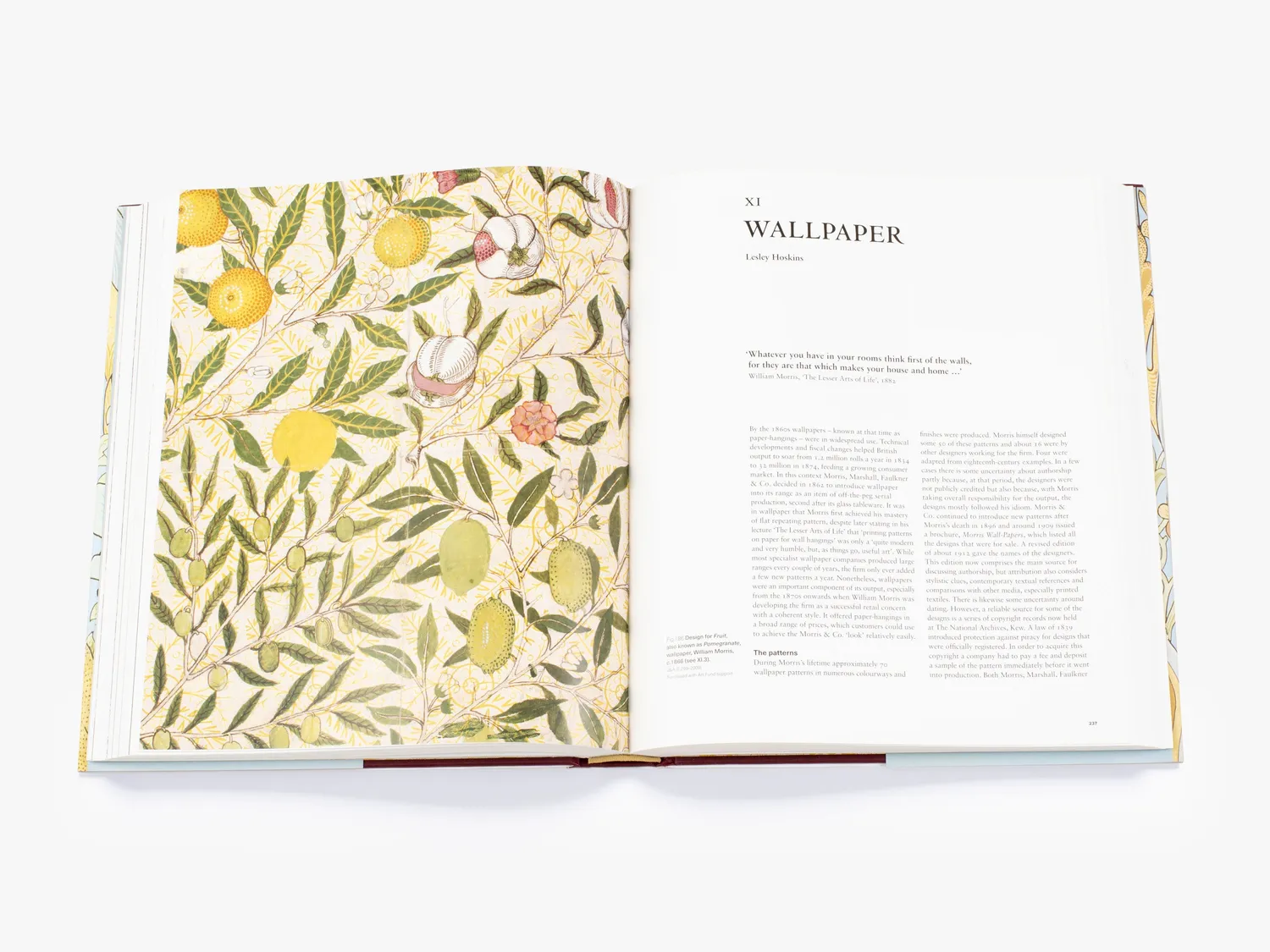 Thames & Hudson William Morris bog illustreret V&A